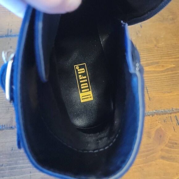 IDIFU Suede Pointed Toe Heeled Booties - Picture 13 of 13